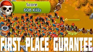 Survival Arena  Gobble Arena Over 600 Kills  Gurantee for first Place Strategy [upl. by Llerrom]