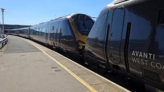 Avanti Voyagers arriving into Holyhead from London Euston 17092024 [upl. by Fridlund381]