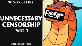 Wings of Fire Graphic Novel Dub Unnecessary Censorship Book 2 [upl. by Ellerrad]