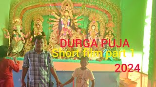 Durga Puja part 1 new kau bru Short film video 2024 [upl. by Ahsiekal875]