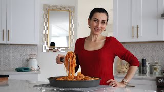 The Ultimate Spaghetti and Meatball  My Version  Heghineh Cooking Show [upl. by Menashem]