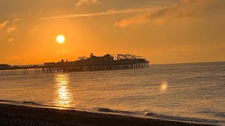 Brighton beach to the Station past a calorie battleground [upl. by Eugene299]