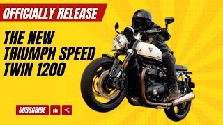 THE NEW SPEED TWIN 1200 2025 OFFICIALLY RELEASE BY TRIUMPH [upl. by Shaper497]