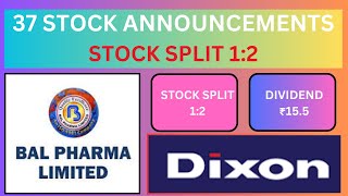 STOCK SPLIT 12amp DIVIDEND ₹5 ANNOUNCED BY HIGHGROWTHCOMPANY [upl. by Telfore]