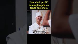 😱Este chef perdio su empleo por no tener paciencia moviemovie verpeliculas [upl. by Mavra969]