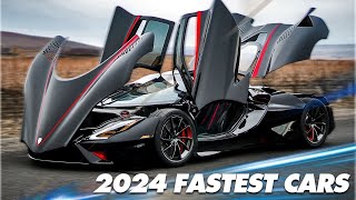 2024s Fastest Rides A Countdown of the Top 10 Speed Kings Car [upl. by Dud]