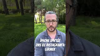 iPHONE VPN SİZ İNSTAGRAM’A GİRMEK apple iphone dns vpn instagram instagramerişimengeli [upl. by Sholley358]