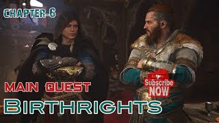 Birthrights Chapter 6  Assassins Creed Valhalla AVRONGAMING [upl. by Johnsson1]