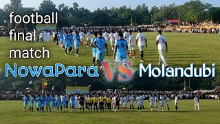 Football final match 2024  molandubi vs nowapara  football final at bhetaghat m42n [upl. by Dina]