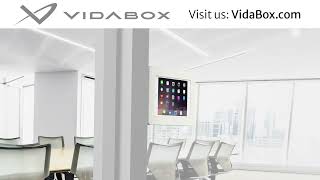 Removable Glassready Fixed iPad Tablet Mount  VidaBox VidaMounts Quick Overview  FRG [upl. by Ycrem173]