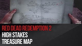 Red Dead Redemption 2  High Stakes Treasure Map [upl. by Atram]