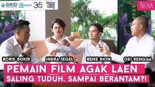 Boris Bokir Indra Jegel Bene dan Oki Pemain Film Agak Laen Ngakak Saling Tuduh [upl. by Slemmer105]