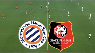 Stade de Rennais 30 Montpellier HSC Résumé du match  Ligue 1 20242025 [upl. by Ahsennod]