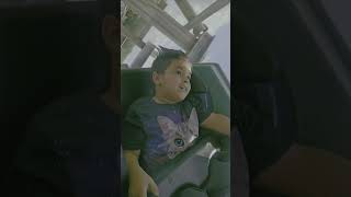 Kid Reacts Funnily to Rollercoaster Ride  1526399 [upl. by Amle]