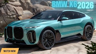 BMW X6 All New 20256 Concept Car [upl. by Caritta]