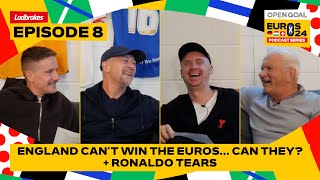 ENGLAND CANT WIN THE EUROS CAN THEY  RONALDO TEARS  Open Goal Euros Podcast Ep 8 [upl. by Minette654]