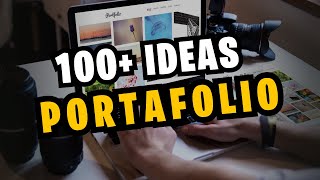 100 IDEAS para portafolio FRONTEND [upl. by Airdnaed]