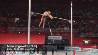 Anna Rogowska POL  485m  06032011  ParisFRA [upl. by Janna]