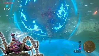 Legend of Zelda  BoTW Link vs Guardian Skywatcher [upl. by Ahsetal706]