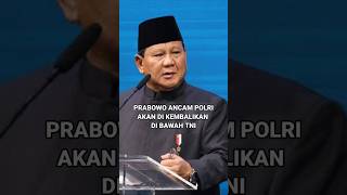 PRABOWO MARAH DAN ANCAM POLRI [upl. by Ainirtac]