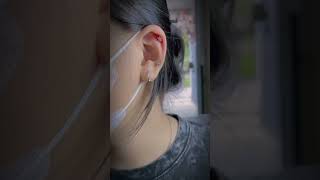 1 Helix amp 2 Lobe  To Tran  Piercing Tattoo Bà Rịa [upl. by Yajeet846]