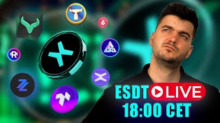 EGLD amp ESDT Tokens Price l Next steps of the Market [upl. by Eessac]