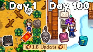 I Played 100 Days of Stardew Valley 16 [upl. by Rekrap]