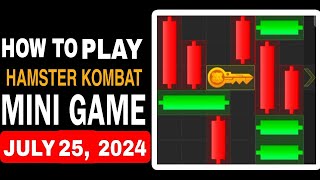 How To Play And Complete Hamster Kombat Mini Game Today July 25 [upl. by Gerdy641]