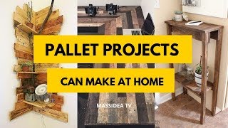 95 Amazing Pallet Projects Ideas Can Make at Home [upl. by Vida]