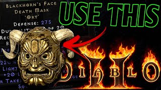 This Helm makes Uber Merc INVINCIBLE  Diablo 2 Resurrected [upl. by Paco]