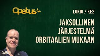 Jaksollinen järjestelmä orbitaalien mukaan [upl. by Bradford]