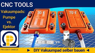 DIY CNC Tools  Vakuumpad selber bauen  3D Druck [upl. by Hahsia584]