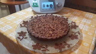 Sbrisolona al cacao con nutella e mascarpone per bimby TM6 TM5 TM31 [upl. by Favien113]