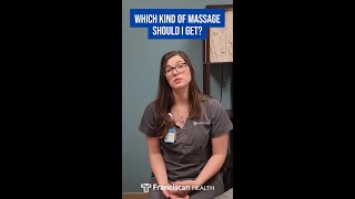 What Kind Of Massage Should I Get [upl. by Nitaf]