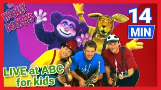 The Hooley Dooleys  LIVE at ABC For Kids 1997  Kids Songs [upl. by Ahsiyt]