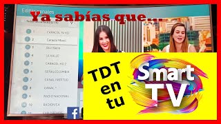 Cómo ACTIVAR TDT en SMART TV📺 2024 Super Fácil Televisión GRATIS [upl. by Eednim]