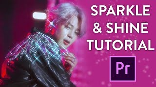 80s Sparkle Effect on Premiere Pro Quick amp Easy Tutorial [upl. by Ynaffat]