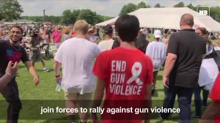 US students complete tour against gun violence [upl. by Bate]