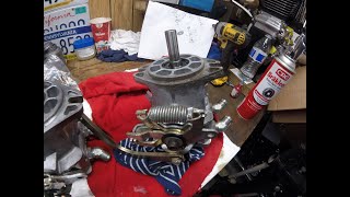 Hydro Gear pump rebuild Exmark Toro Zero Turn Mower [upl. by Retse608]