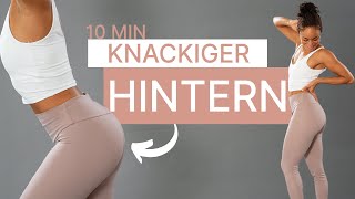 10 Min Pilates Knackiger Hintern Workout 🍑 [upl. by Ativad]