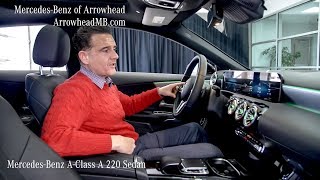 Not Average At All  The 2019 MercedesBenz AClass A220 from Mercedes Benz of Arrowhead [upl. by Dhumma]