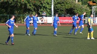 Kreisoberliga Erzgebirge SV BlauWeiß Crottendorf  VfB Annaberg 09 2 30 16092018 [upl. by Ahsiatal25]