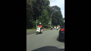 Vespa Tour durch Wadersloh 2014 [upl. by Moody331]