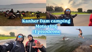 SANGLI TO KANHER DAM  CAMPING WITH FRIENDS  VLOG 1 [upl. by Lotz]