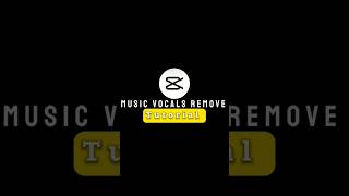 Music Vocals Remove Tutorial in Capcut  Music Vocal remove Kese Karen music vocals remove edit [upl. by Anirda21]