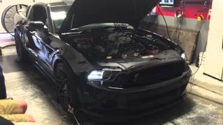 14 Shelby GT500 Dyno Front View [upl. by Jaenicke]