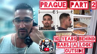 AFTER 16 YEARS IN PRISON DAVID A WINDOW TO THE OUTSIDE WORLD VIA GTL VIDEO VISIT  VISITING PRAGUE [upl. by Newlin]