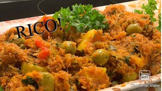 Receta De Bacalao Navideño [upl. by Hayifas]