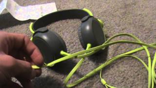 Sony MDRXB400 extra bass low freq headphones [upl. by Taimi149]