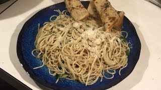 Spaghetti Aglio e Olio Recipe Spaghetti with Garlic and Olive Oil [upl. by Ynnot]